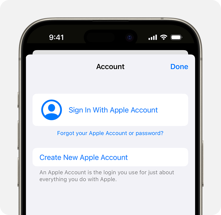 Apple ID oluşturma sorunlarına yönelik çözüm adımlarını gösteren bir görsel.