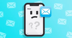 Apple Mail uygulamasının açık olmadığı bir durumda e-posta yüklenmediğini gösteren bir ekran görüntüsü.