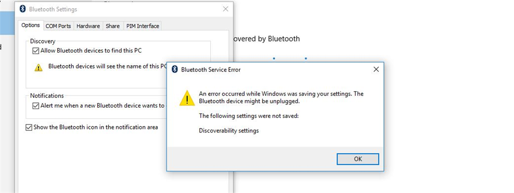 Windows 11'de Bluetooth Sorunu