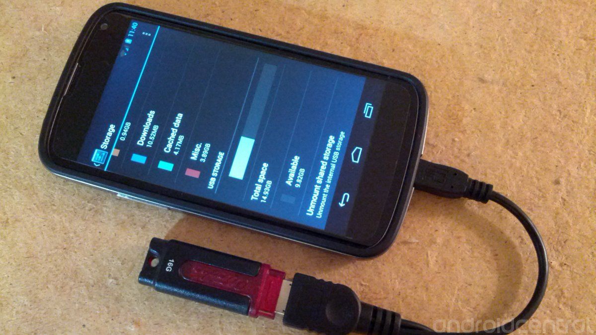 Galaxy Nexus'un OTG sorununu açıklayan bir grafik.