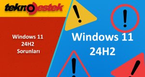 Windows 11 24H2 Sorunları