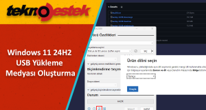 Windows 11 24H2 USB Yükleme