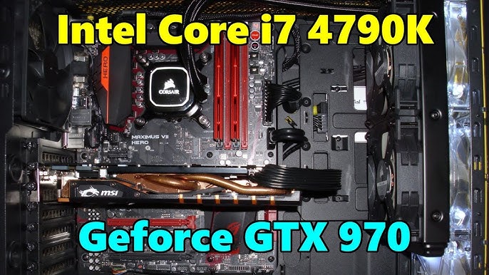 i7 4790K işlemci ve GTX 970 ekran kartına sahip bir bilgisayarın donma sorununu temsil eden bir görsel.