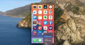 iPhone ekranının Windows 11 cihazına yansıtıldığı bir ekran görüntüsü.