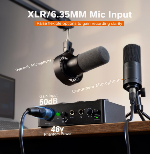 Fifine SC1 USB Ses Kartı İnceleme Fifine SC1 USB Ses Kartı