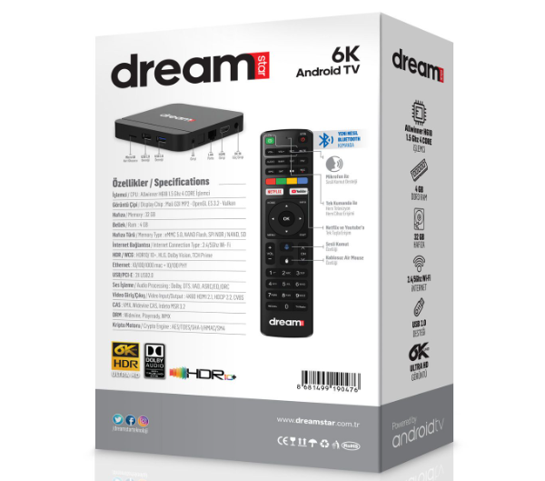 Dreamstar I4 Özellikleri ve Kullanımı İnceleme Dreamstar I4 Özellikleri ve Kullanımı