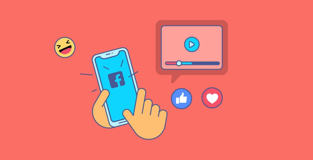 Facebook Video Kalitesi Artırma Facebook'ta video kalitesini artırmanın yöntemlerini gösteren bir grafik.