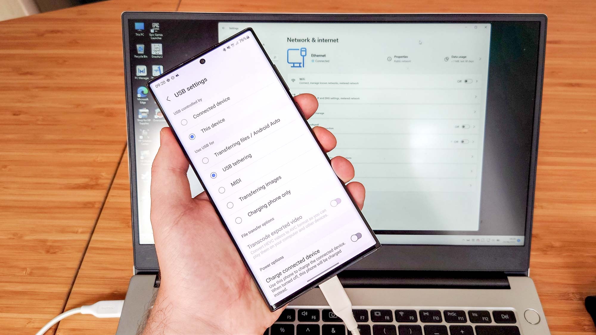 USB Tethering Çalışmıyor Sorunu USB Tethering Çalışmıyor Sorunu