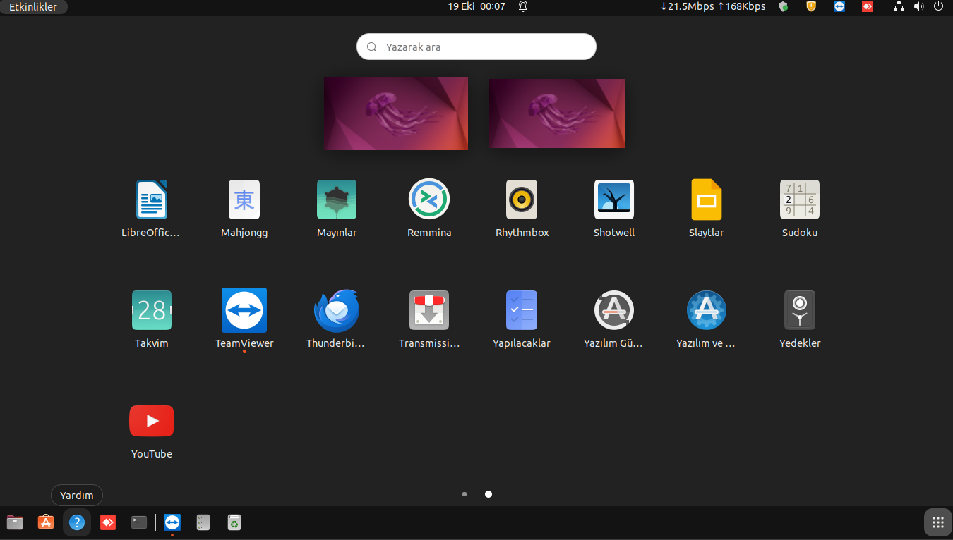 Ubuntu da Sürücülerin Kurulumu Ubuntu da Sürücülerin Kurulumu