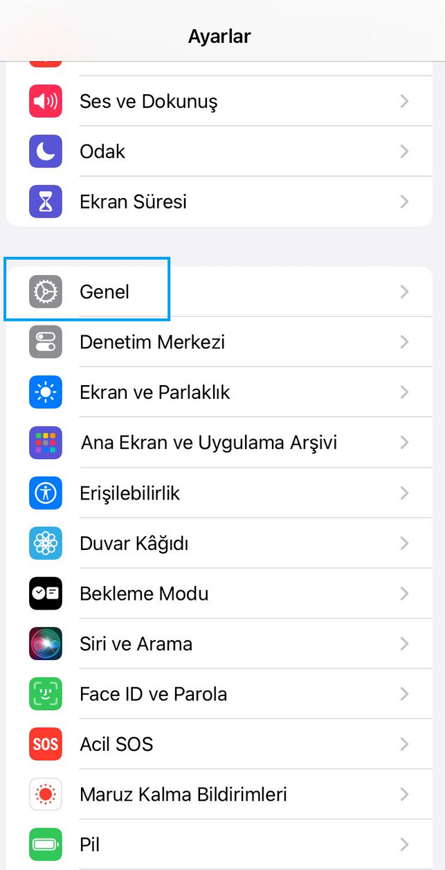 İphone Canlı metin