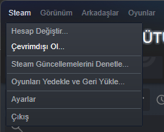 Steam de Çevrimdışı Gözükme İçin Yöntemler