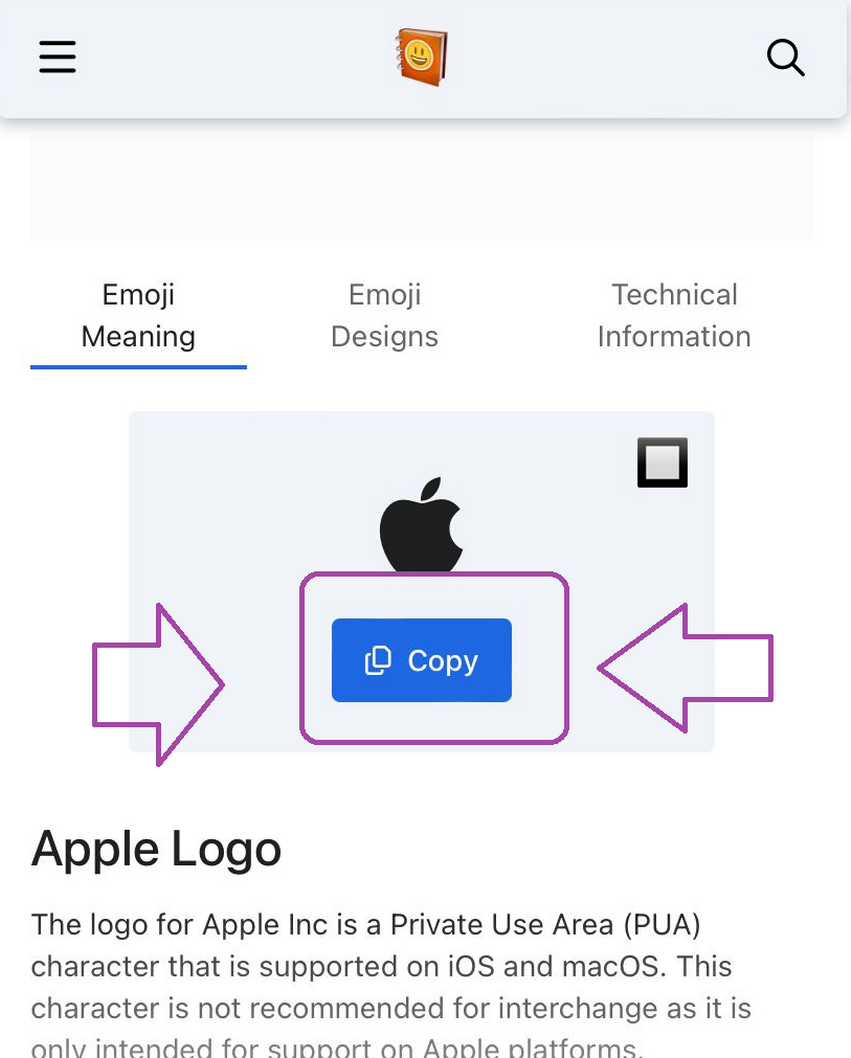 Apple Logosunu Ekleme