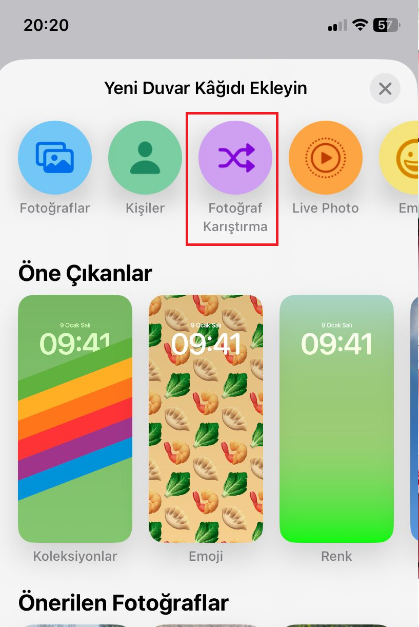 Fotoğraf Karıştırma Fotoğraf Karıştırma