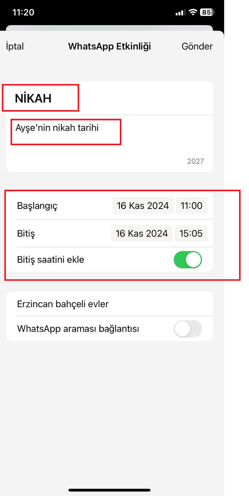 WhatsApp grupları