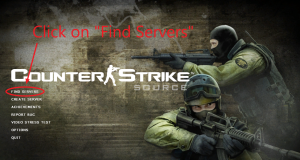 Counter-Strike Source sunucu kurulum ekranı ve oyun içi görüntüler.