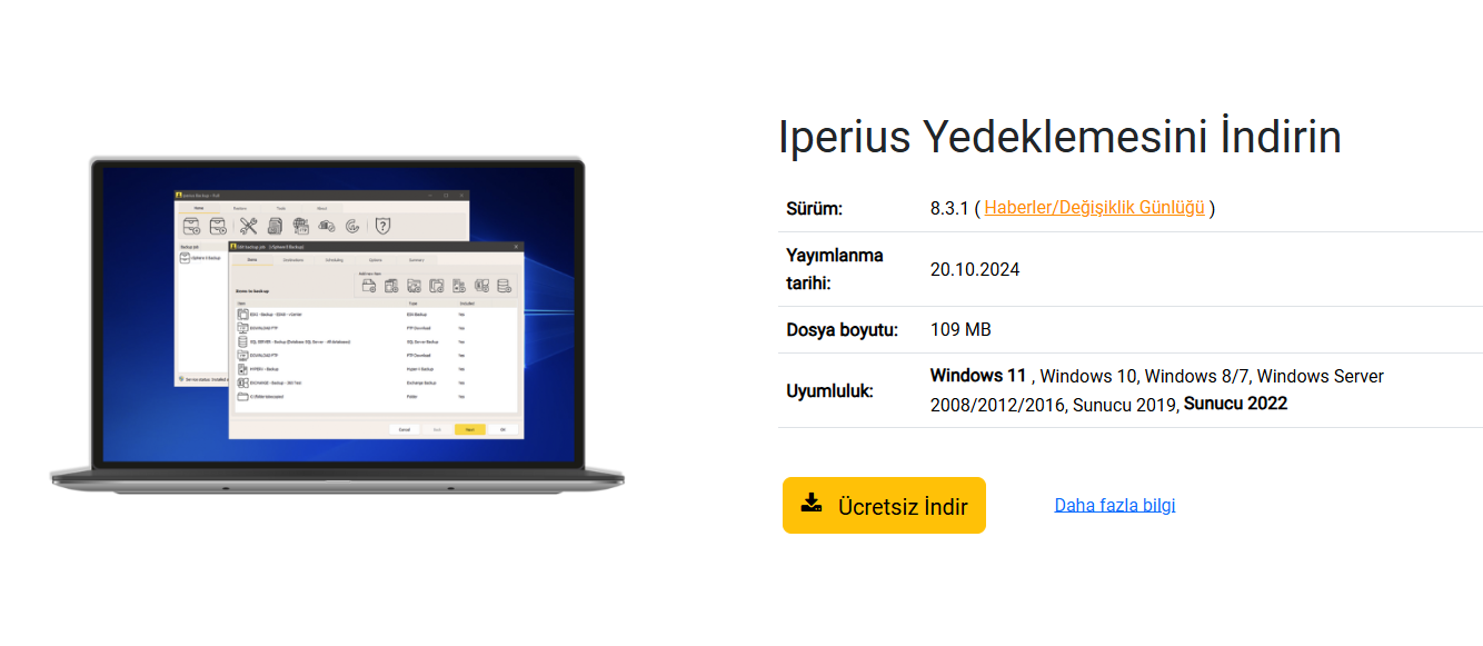 Iperius Backup 8.0 İnceleme