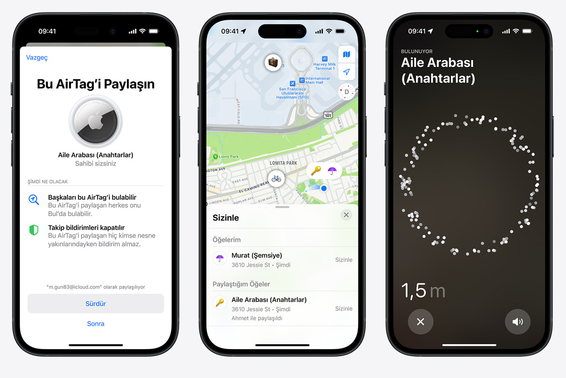 Apple AirTag Kullanım Adımları