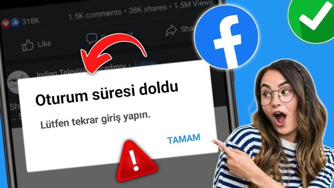 Facebook Oturum Süresi Doldu Hatası