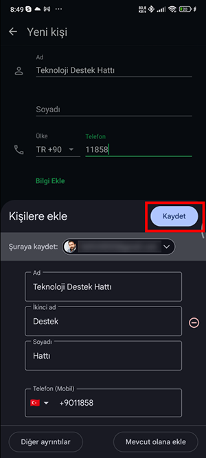 Kısaca WhatsApp Kişi Ekleme Nasıl Yapılır