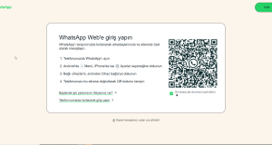 WhatsApp Web Bağlanmıyor Çözümü