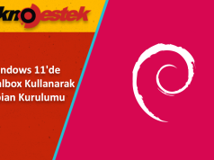 Windows 11'de Virtualbox Kullanarak Debian Kurulumu