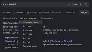 Tarihe Göre Google Arama Sonuçlarını Almanın 4 Yolu