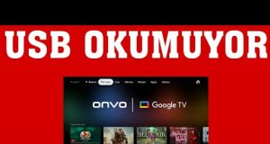 tv usb yi görmüyor