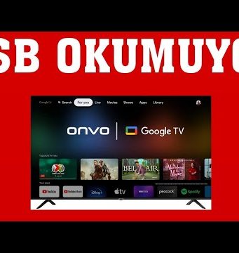 tv usb yi görmüyor