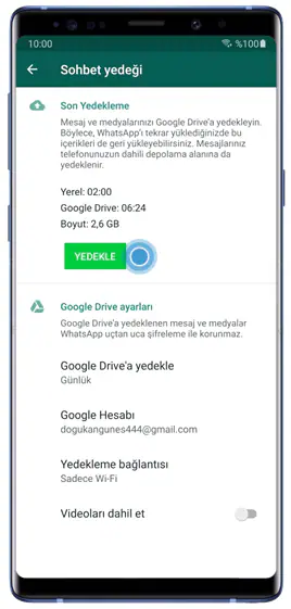 WhatsApp Verilerini Yeni Bir Android'e Nasıl aktarılır? Aşamalar