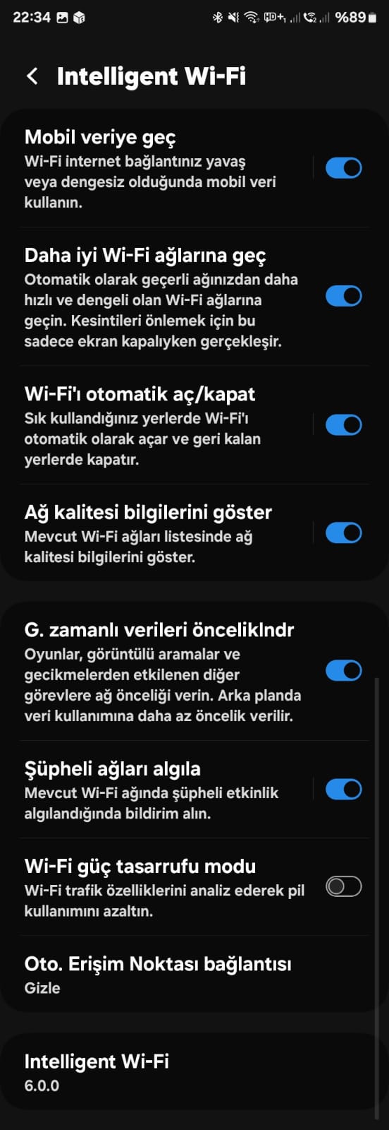 Samsung'da Gizli Wi-Fi Özellikleri Samsung'da Gizli Wi-Fi Özellikleri