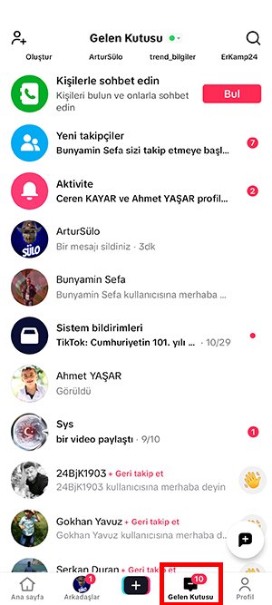TikTok Gönderilen Mesajı Silme TikTok Gönderilen Mesajı Silme