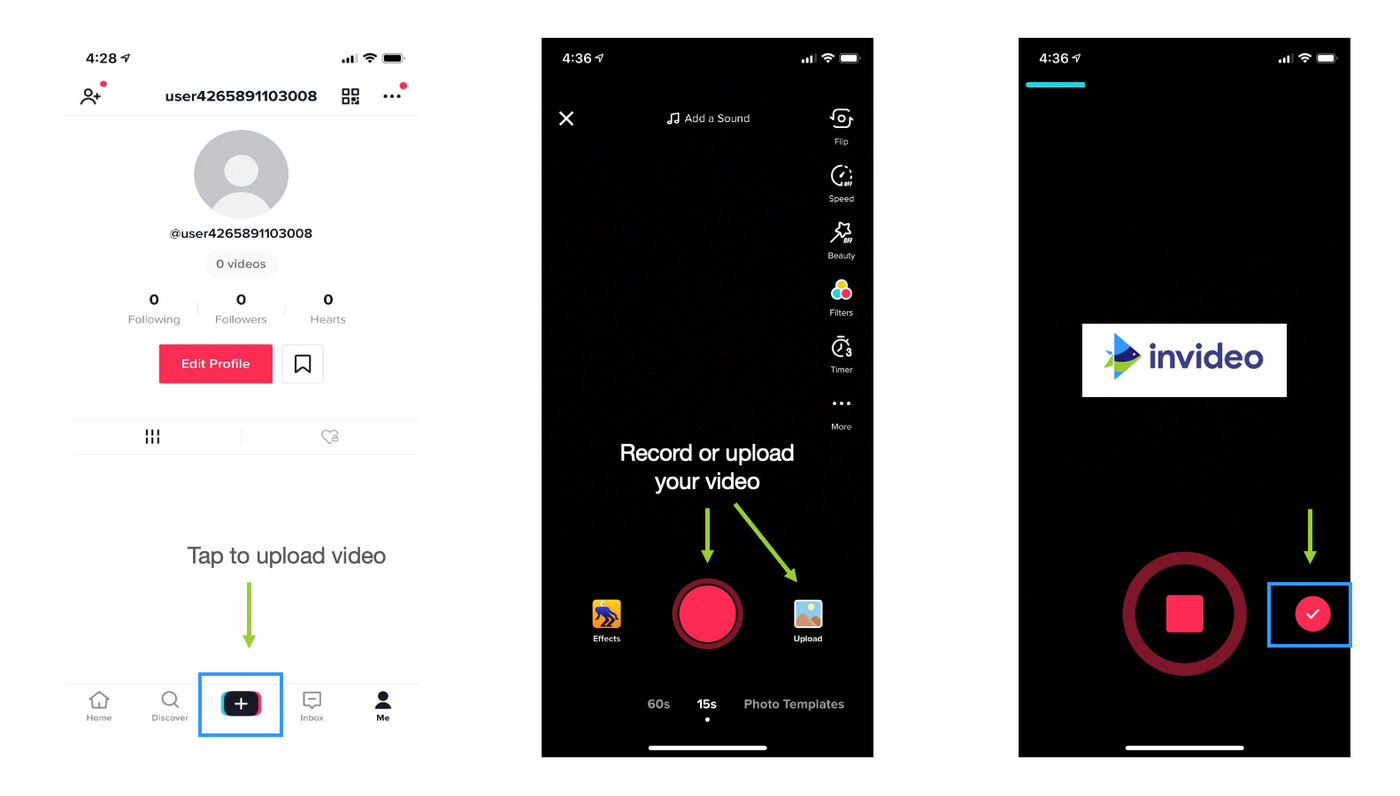 TikTok Videoya Yazı Ekleme TikTok'ta Videoya Yazı Ekleme