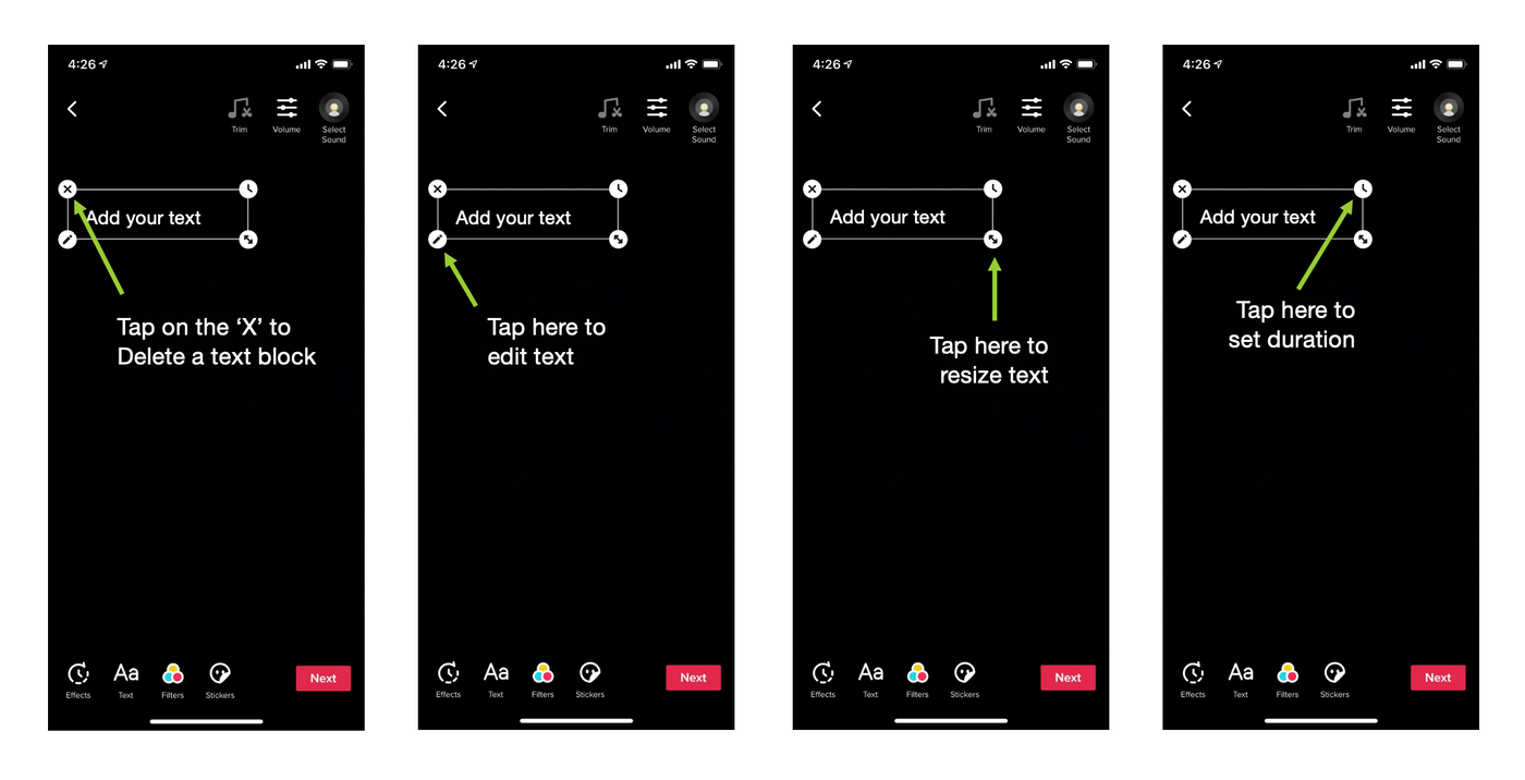 TikTok Videoya Yazı Ekleme Tiktok Videoya Yazı Ekleme