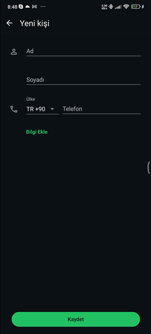 WhatsApp Kişi Ekleme Nasıl Yapılır Kısaca WhatsApp Kişi Ekleme Nasıl Yapılır