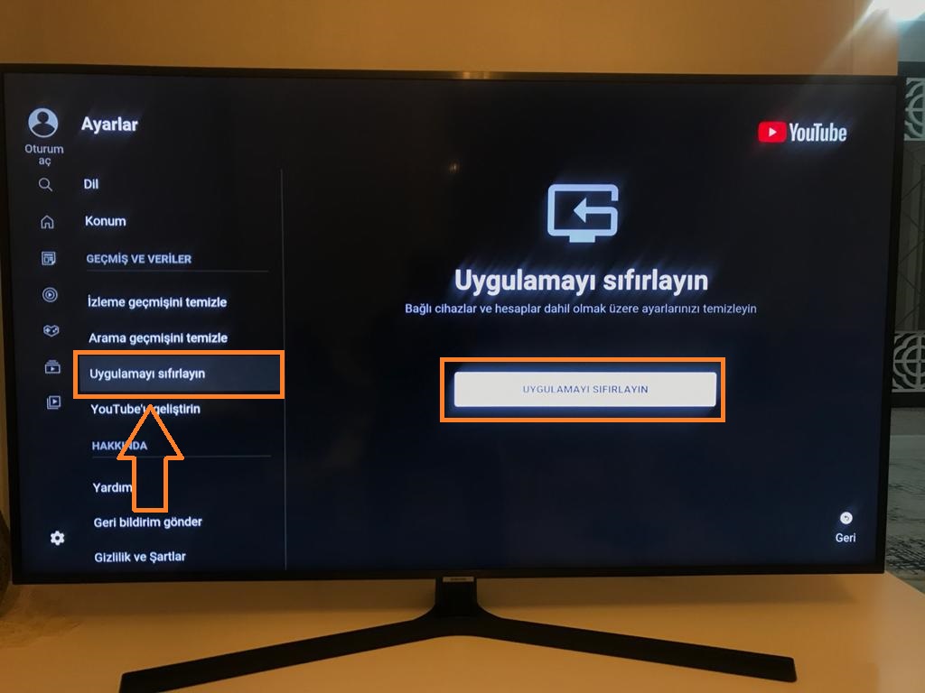 TV de YouTube Bölgenizde Kullanılamıyor Hatası