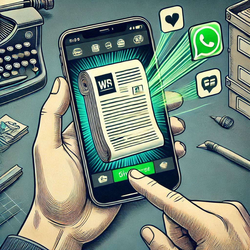 WhatsApp Üzerinde Belgeyi Taratıp PDF Olarak Gönderme
