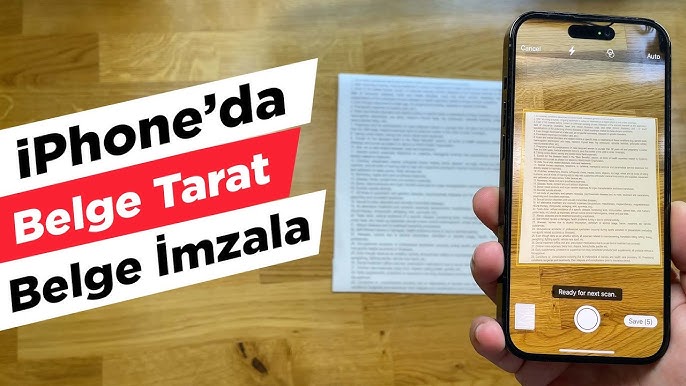 hq720 - iPhone'unuzda Belge Tarayıcısı Nasıl Kullanılır