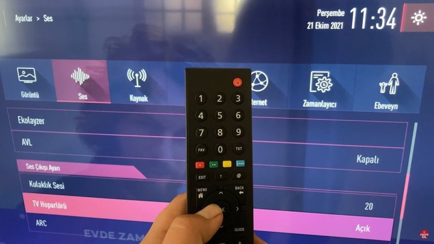 TV de Ses Gecikmesi Sorunu tv de ses gecikmeli olarak geliyor