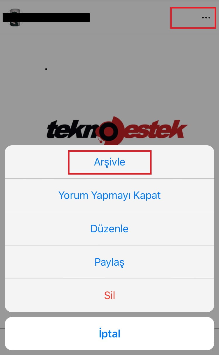 Instagram Gönderiyi Arşivlediğinizde Ne Olur