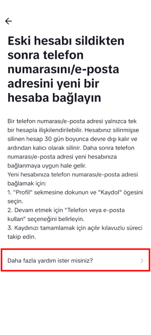 TikTok Müşteri Hizmetleri Telefon Numarası