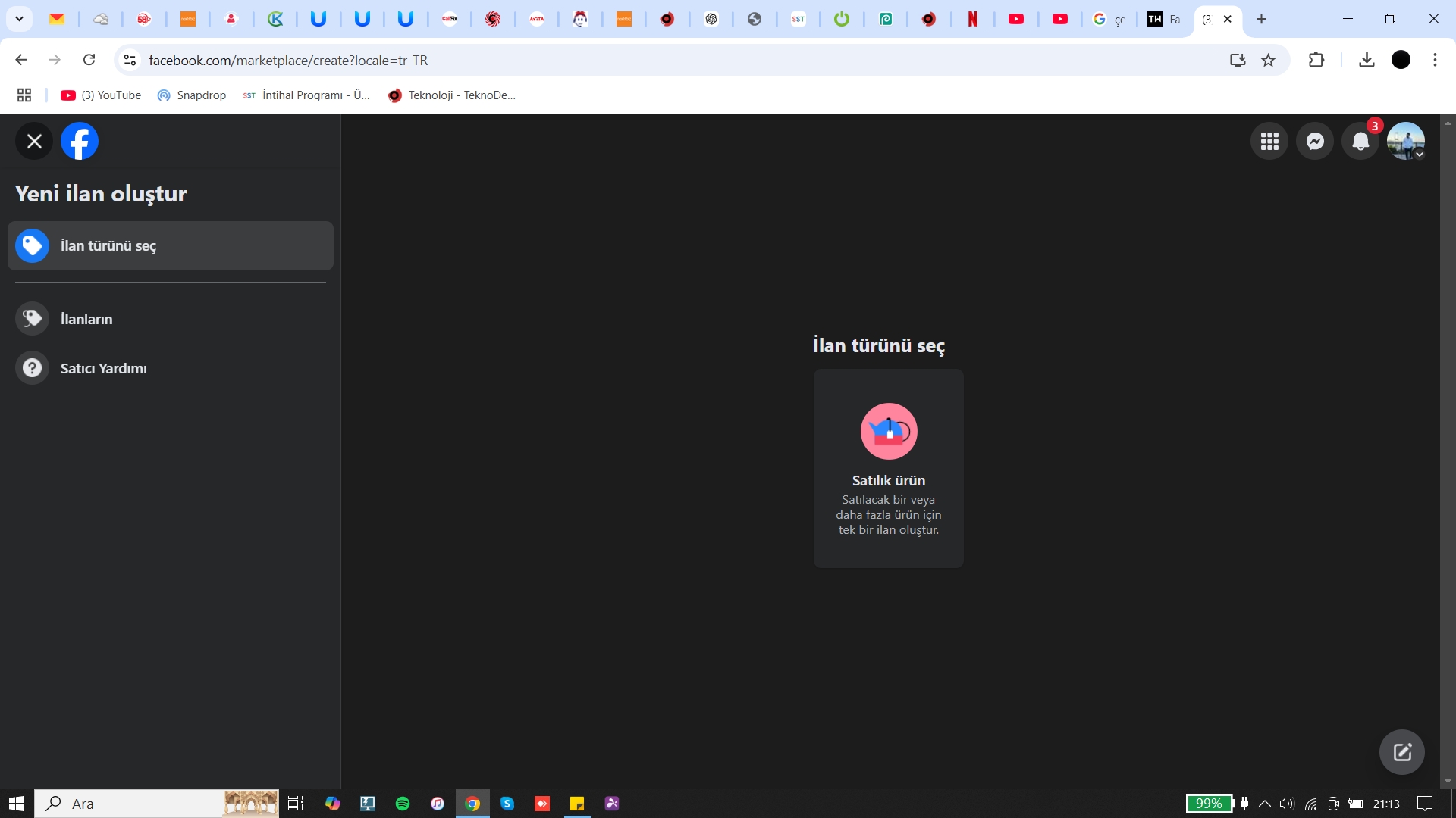 2024 12 03 21 13 24 - Facebook Marketplace' a İlan Yayınlayamıyorum Nedeni Nedir?