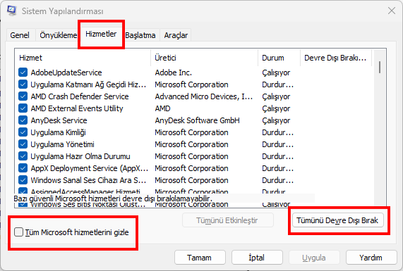 Windows 11 Masaüstünde Boş Klasör Silinmiyor