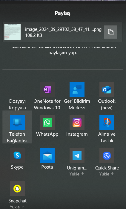 Ekran goruntusu 2024 12 31 113341 - iPhone ve Windows Arasında Dosyalar Nasıl Paylaşılır