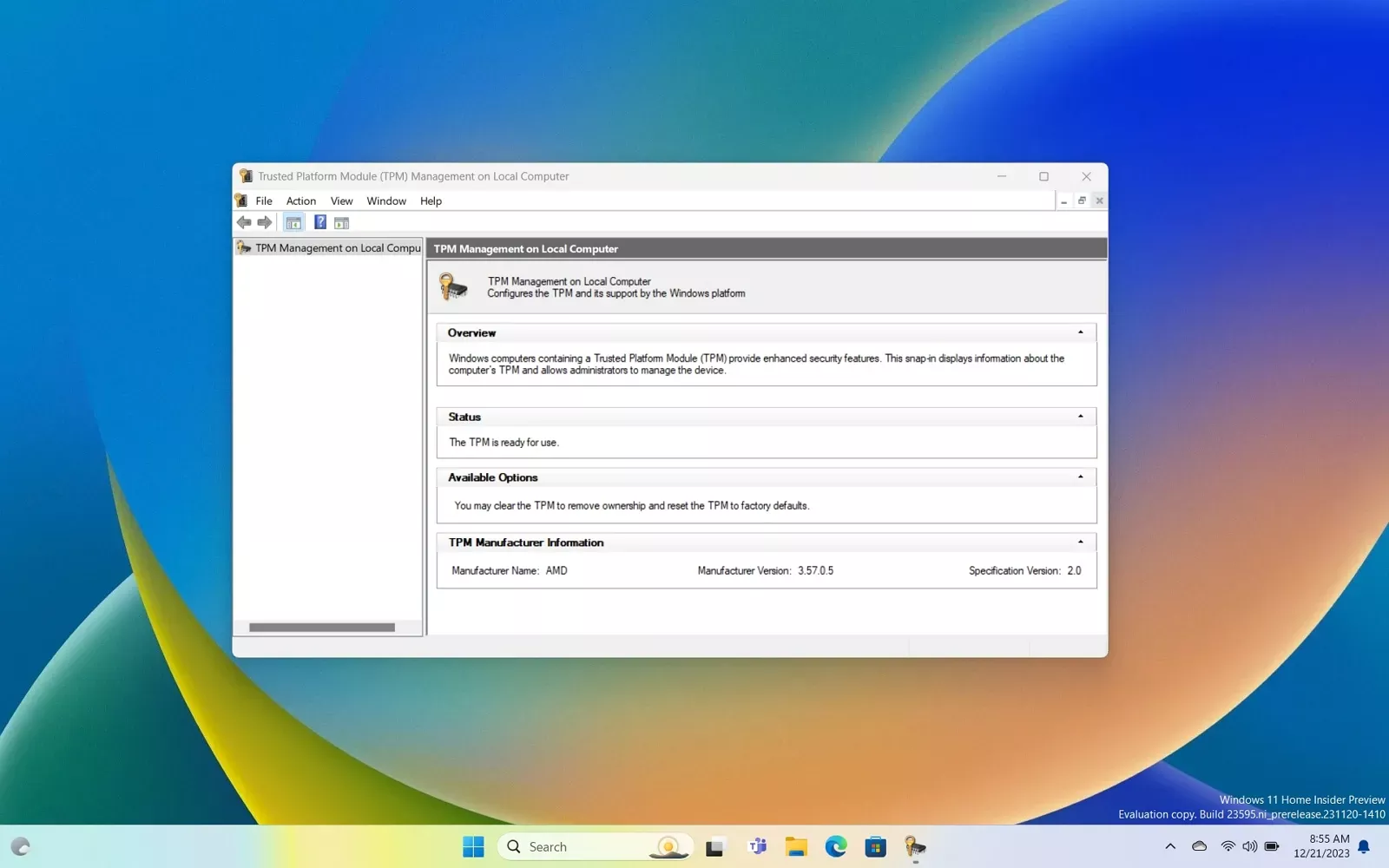 TPM'in Açık Olduğu Anlama TPM'in Açık Olduğu Anlama