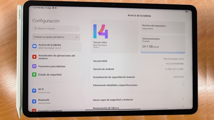 Xiaomi tabletine ROM kurma işlemini adım adım gösteren bir görsel.