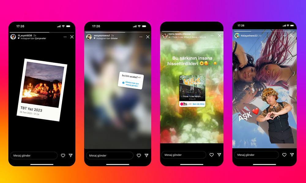 Instagram Hikayelerine Çıkartma Ekleme