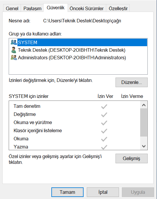 Windows 11de Erisim Engellendi Hatasi Cozumu 2 - Windows 11'de Erişim Engellendi Hatası Çözümü