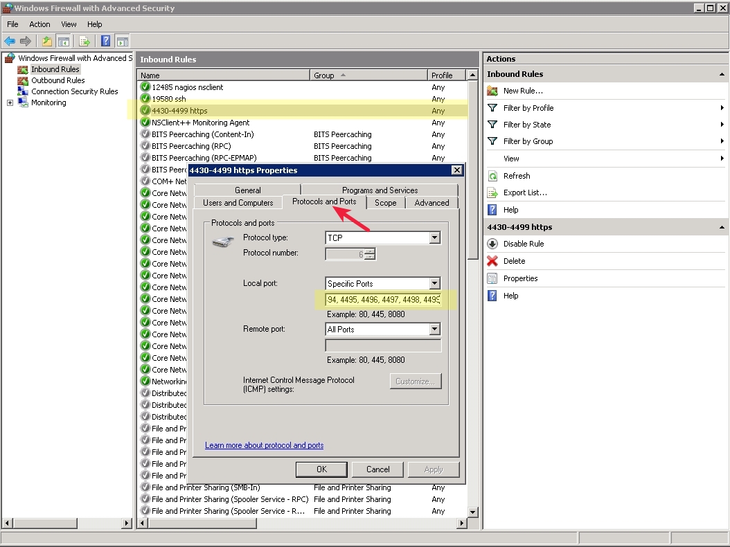 4499 portunun güvenliği hakkında önemli bilgiler sunan bir görsel.