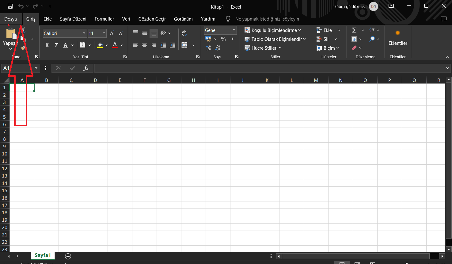Ekran goruntusu 2025 01 27 133146 - Excel'de Kılavuz Çizgisi Nedir