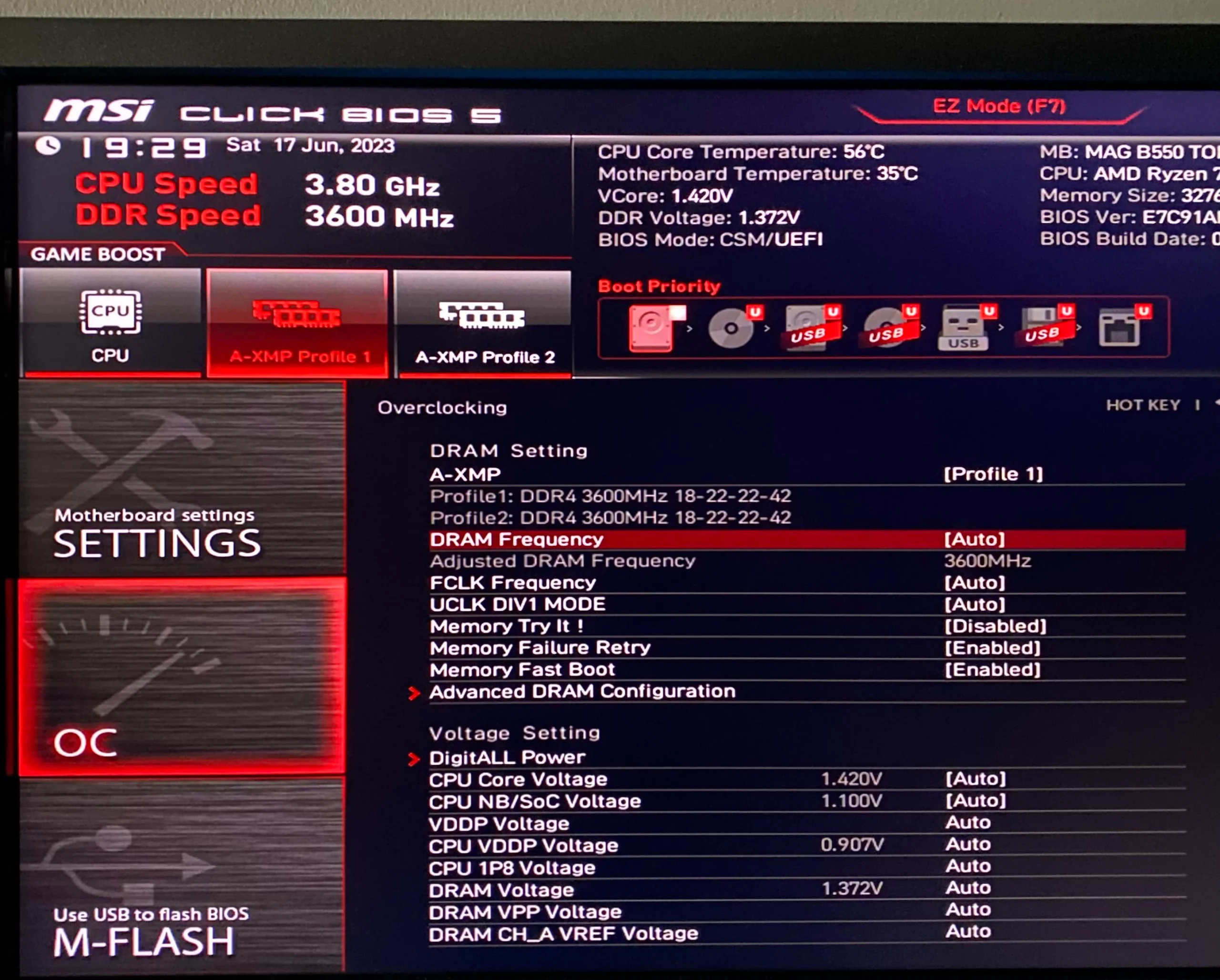 RAM MHz Değerlerini Ayarlarken Boot Failure Detected Hatası RAM MHz Değerlerini Ayarlarken Boot Failure Detected Hatası